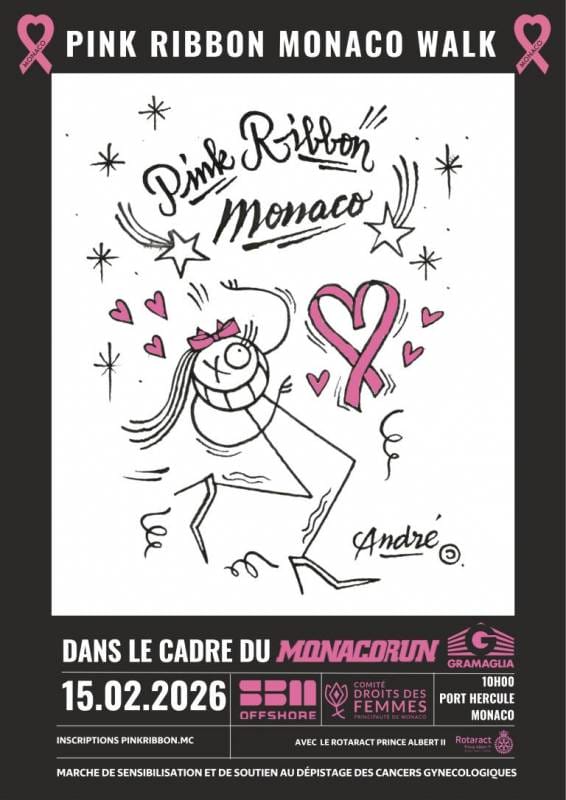 The 15th Pink Ribbon Walk Monaco