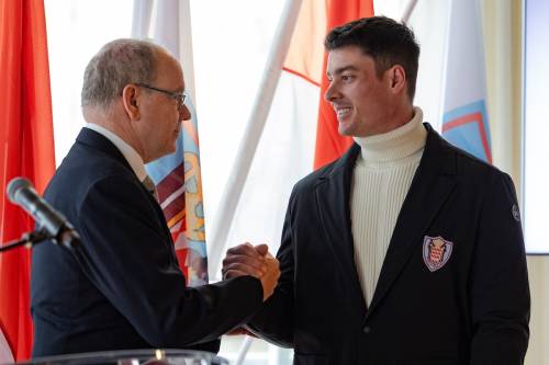 Under Prince Albert II’s Gaze, Alessandria Takes on the Stelvio in an Olympic Test of Nerve