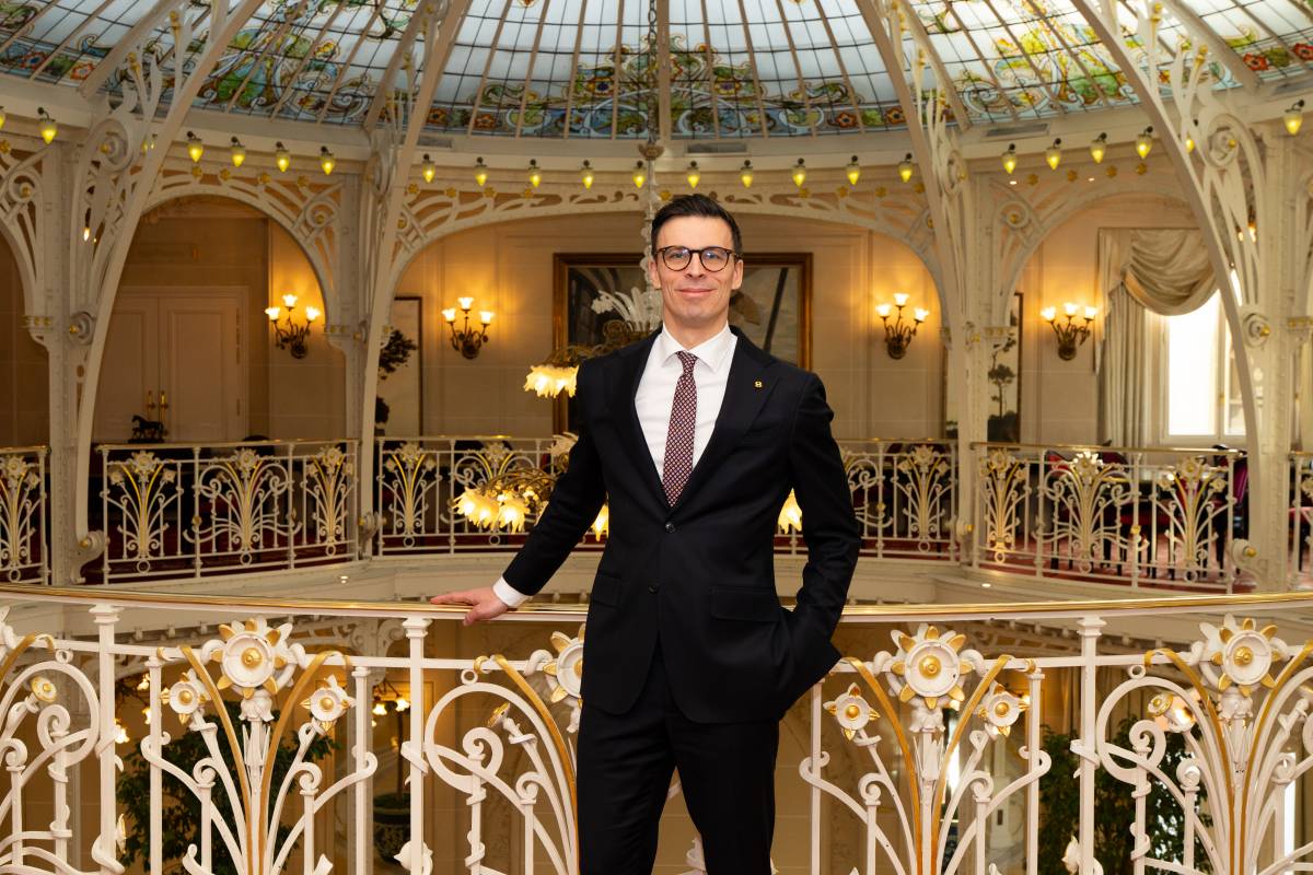 Guillaume Ranvier is the New Manager of the Hôtel Hermitage