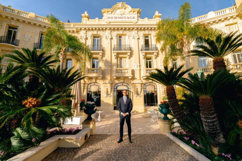 Guillaume Ranvier is the New Manager of the Hôtel Hermitage
