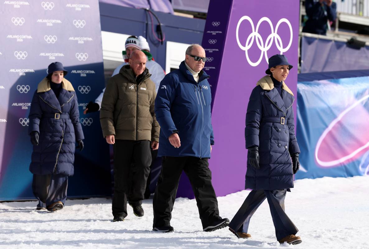 Under Prince Albert II’s Gaze, Alessandria Takes on the Stelvio in an Olympic Test of Nerve