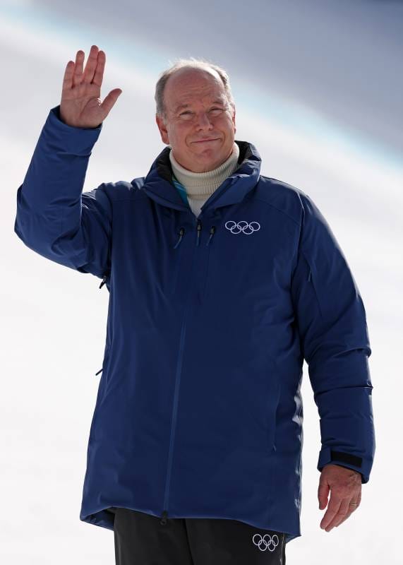 Under Prince Albert II’s Gaze, Alessandria Takes on the Stelvio in an Olympic Test of Nerve