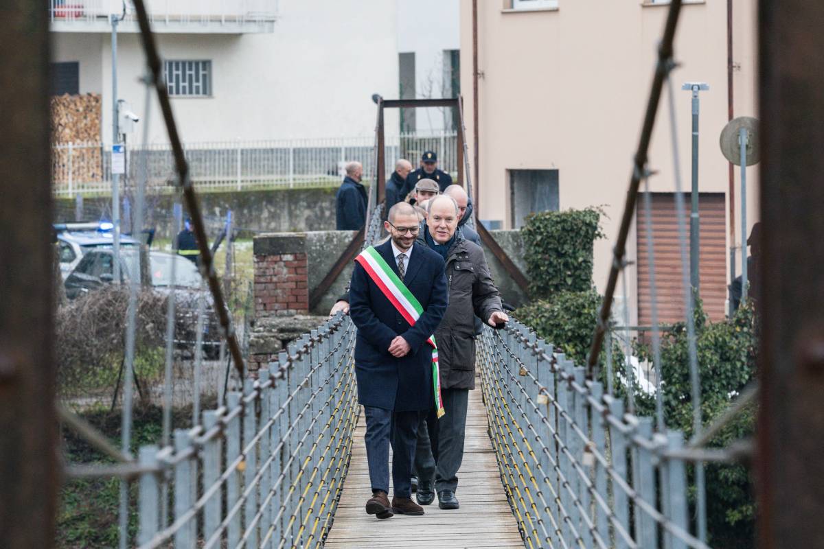 Prince Albert II makes Historic Trip to Italy