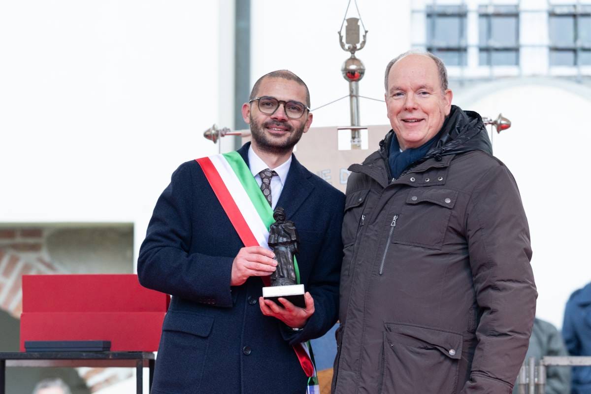 Prince Albert II makes Historic Trip to Italy