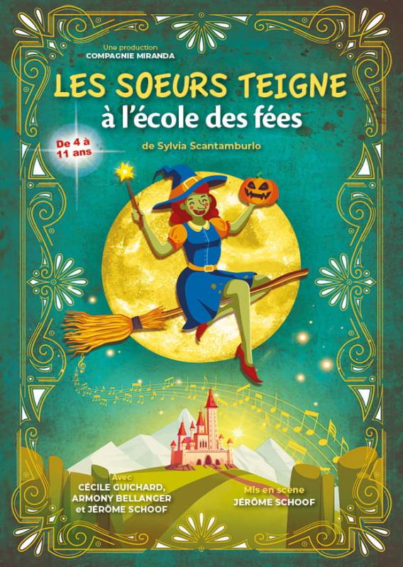 A play for kids "The Teigne Sisters at Fairy School"