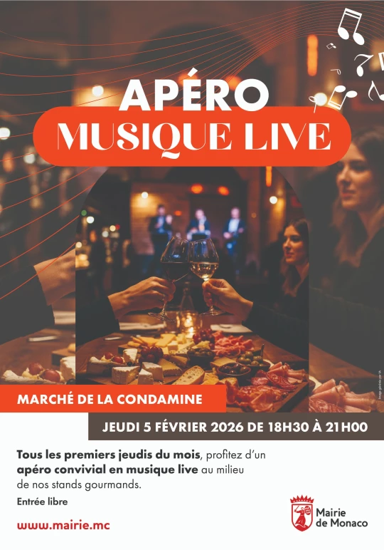 L’Apéro Musique Live (Live Music Happy Hour)