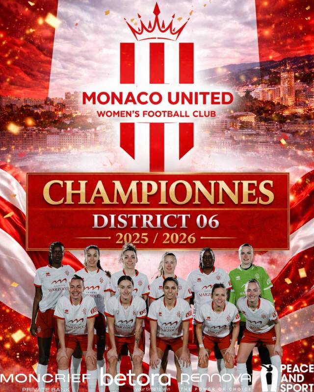 Monaco United Officially Crowned District 06 Champions