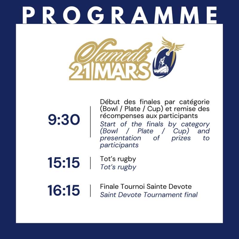 The Sainte Dévote Rugby Tournament