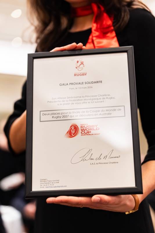 Prince Albert II and Princess Charlene attend Provale Gala in Paris