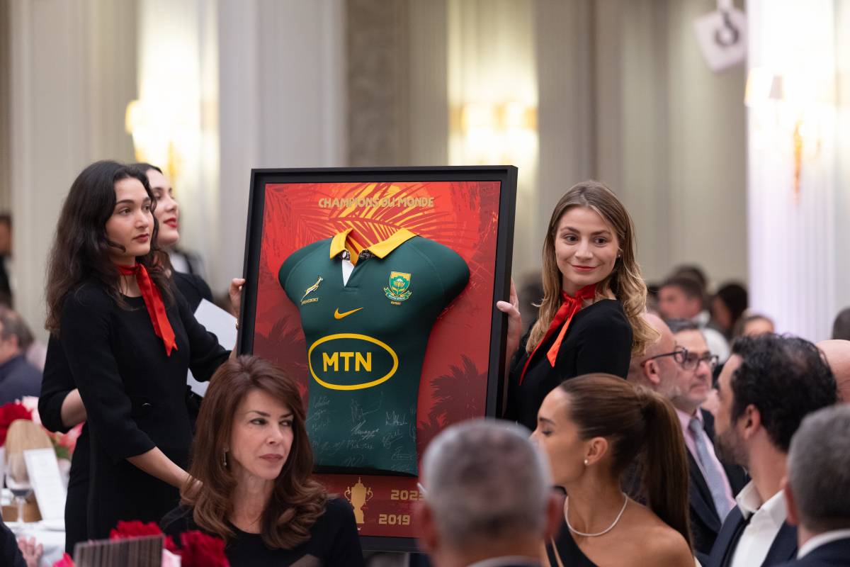 Prince Albert II and Princess Charlene attend Provale Gala in Paris