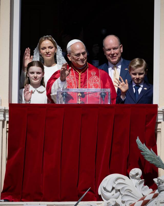 Princely Family welcomes Pope Leo XIV to Monaco