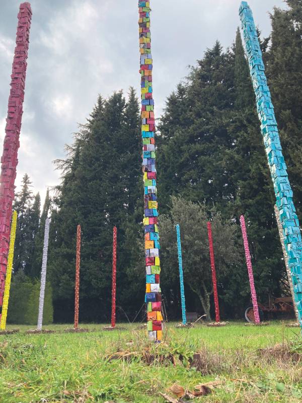 The “Festival du Peu” is rehearsing in Le Broc