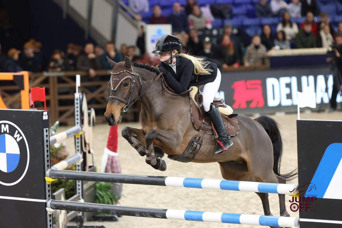 Sofia Aurelia George, Monaco's First-Ever World Champion in Pony Jumping