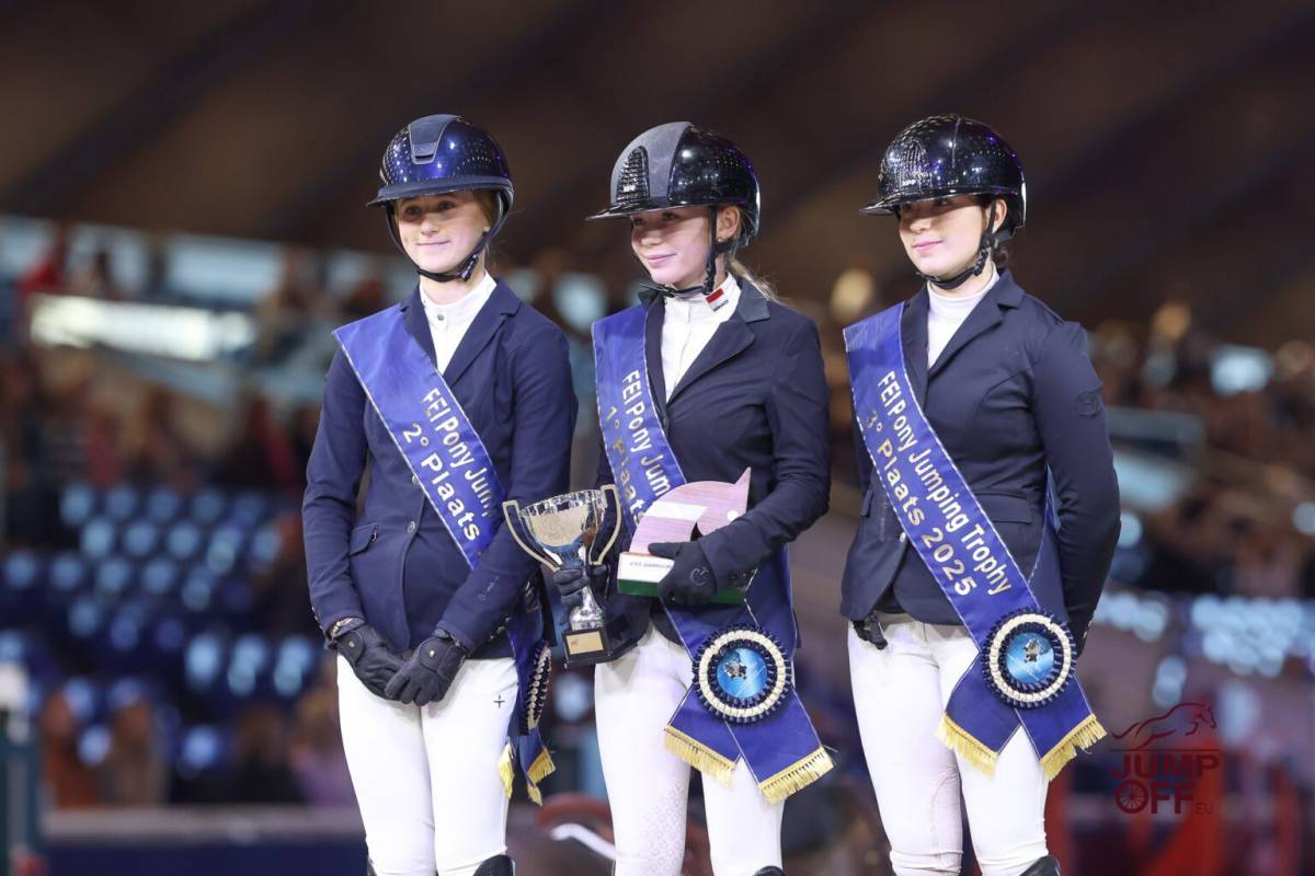 Sofia Aurelia George, Monaco's First-Ever World Champion in Pony Jumping
