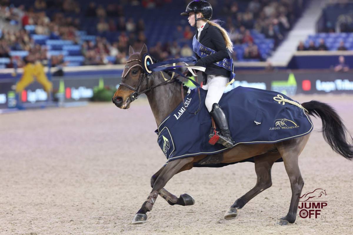 Sofia Aurelia George, Monaco's First-Ever World Champion in Pony Jumping
