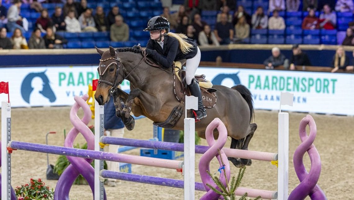 Sofia Aurelia George, Monaco's First-Ever World Champion in Pony Jumping