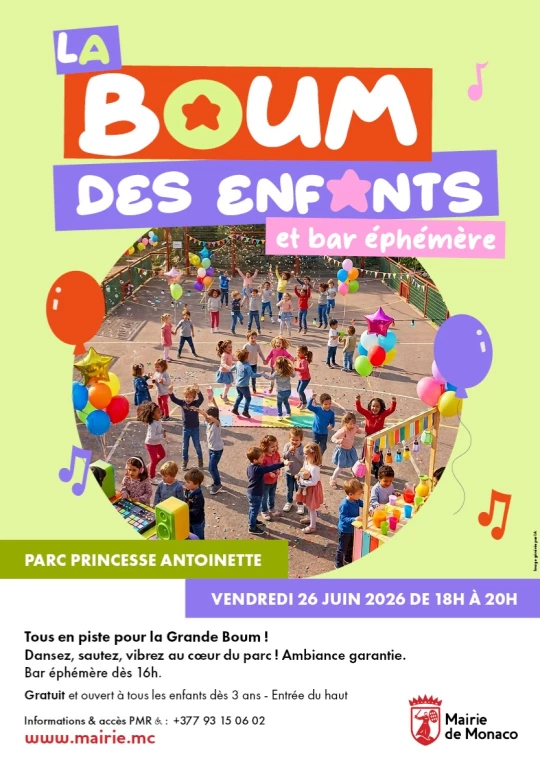 big party at Princess Antoinette Park