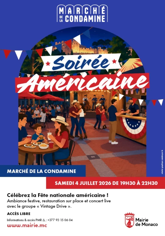 American-themed evening
