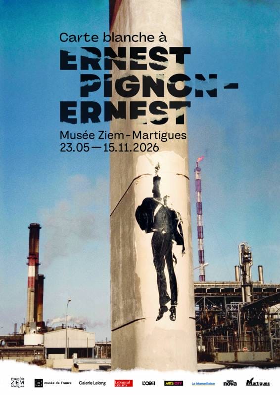 Ernest Pignon-Ernest is taking over the Ziem Museum in Martigues