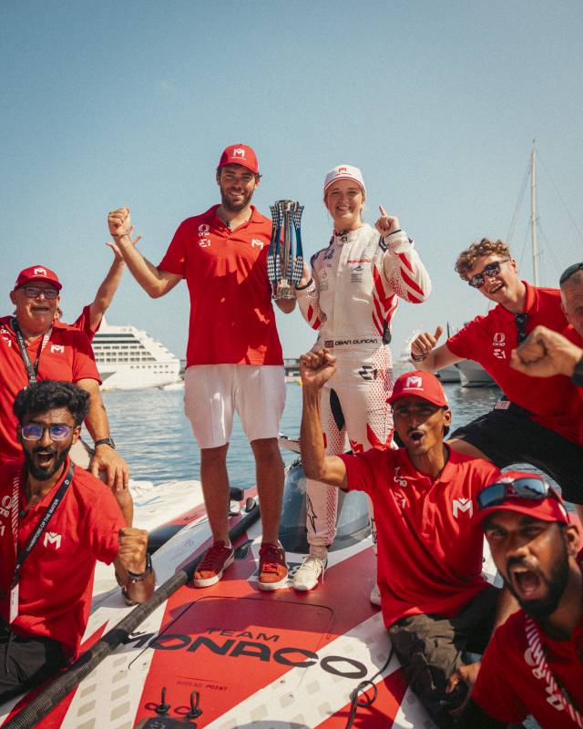 Pole Position, The Raceboats’ Fastest Lap… and a Glimpse of the Future for E1 Team Monaco