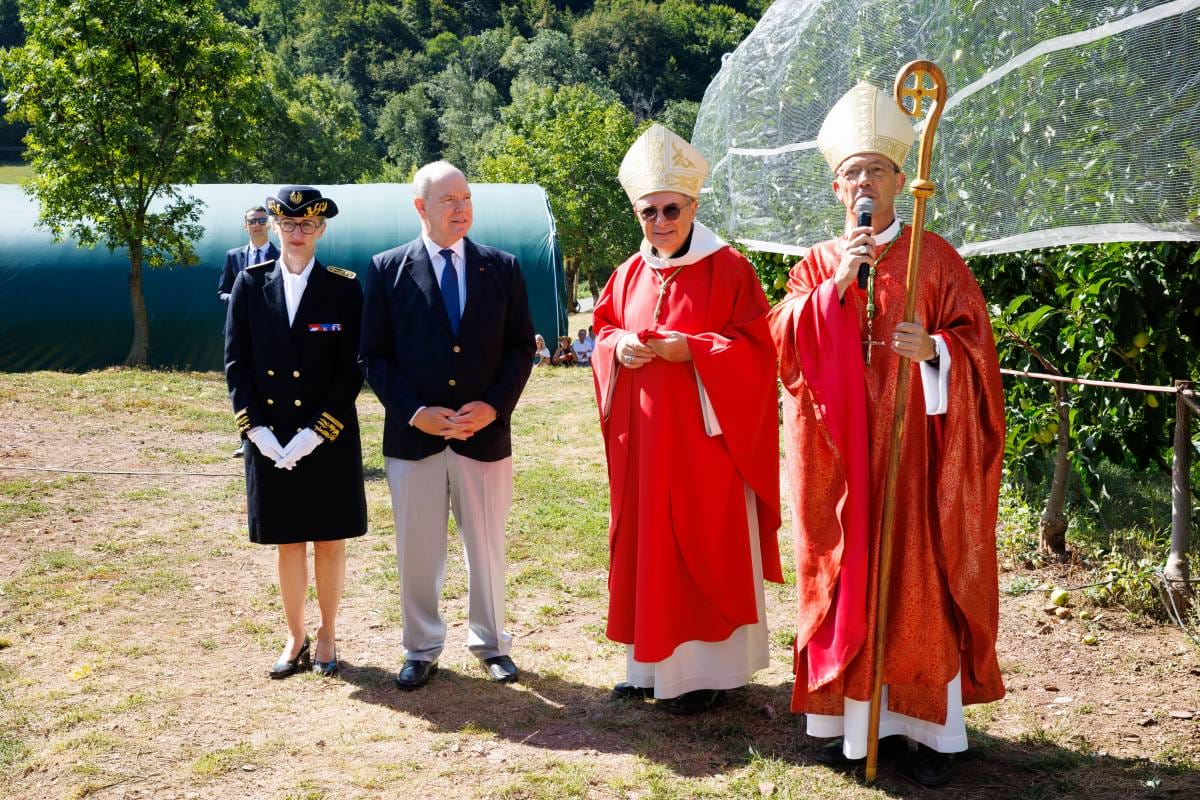 Prince Albert II inaugurates Restored Saint Devote Chapel in Faucon-du-Caire