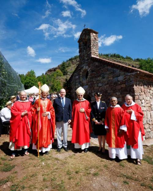 Prince Albert II inaugurates Restored Saint Devote Chapel in Faucon-du-Caire