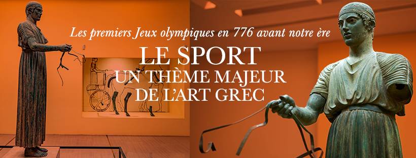 The lecture "Sport: a major theme in Greek art"