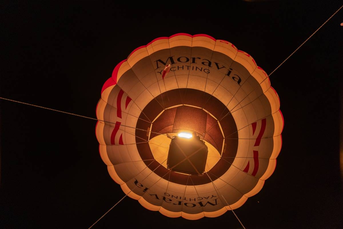 Monaco Moravia Hot-Air Balloon Flies the Flag for the Principality