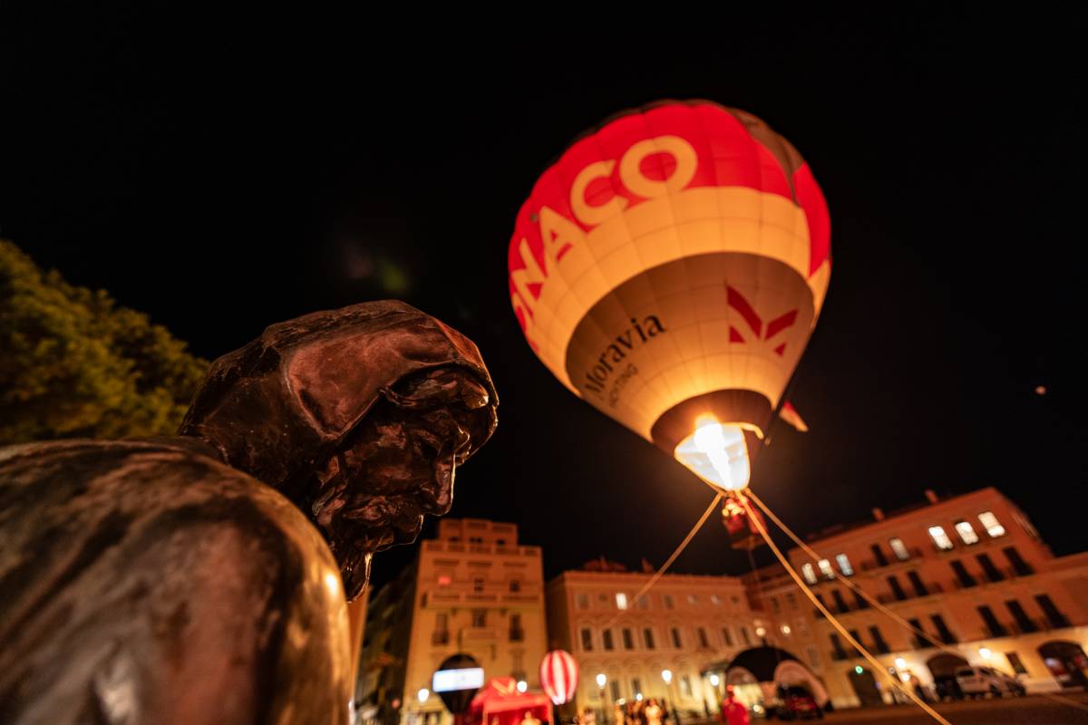 Monaco Moravia Hot-Air Balloon Flies the Flag for the Principality
