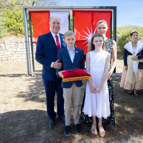 Prince Jacques makes First Official Visit to his Marquisate