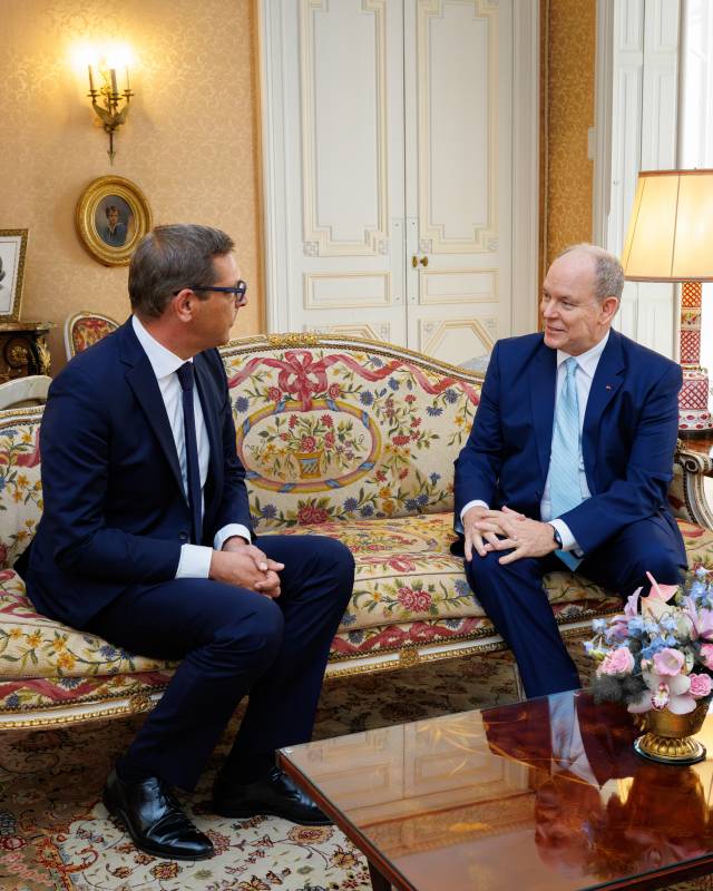 Prince Albert II welcomes Christophe Lemoine as France’s New Ambassador