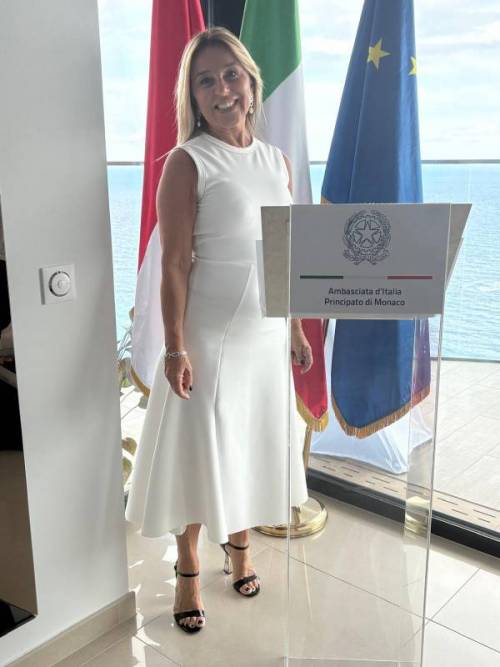 Manuela Ruosi, Italy’s Ambassador to the Principality