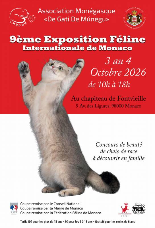 The 9th Monaco International Cat Show