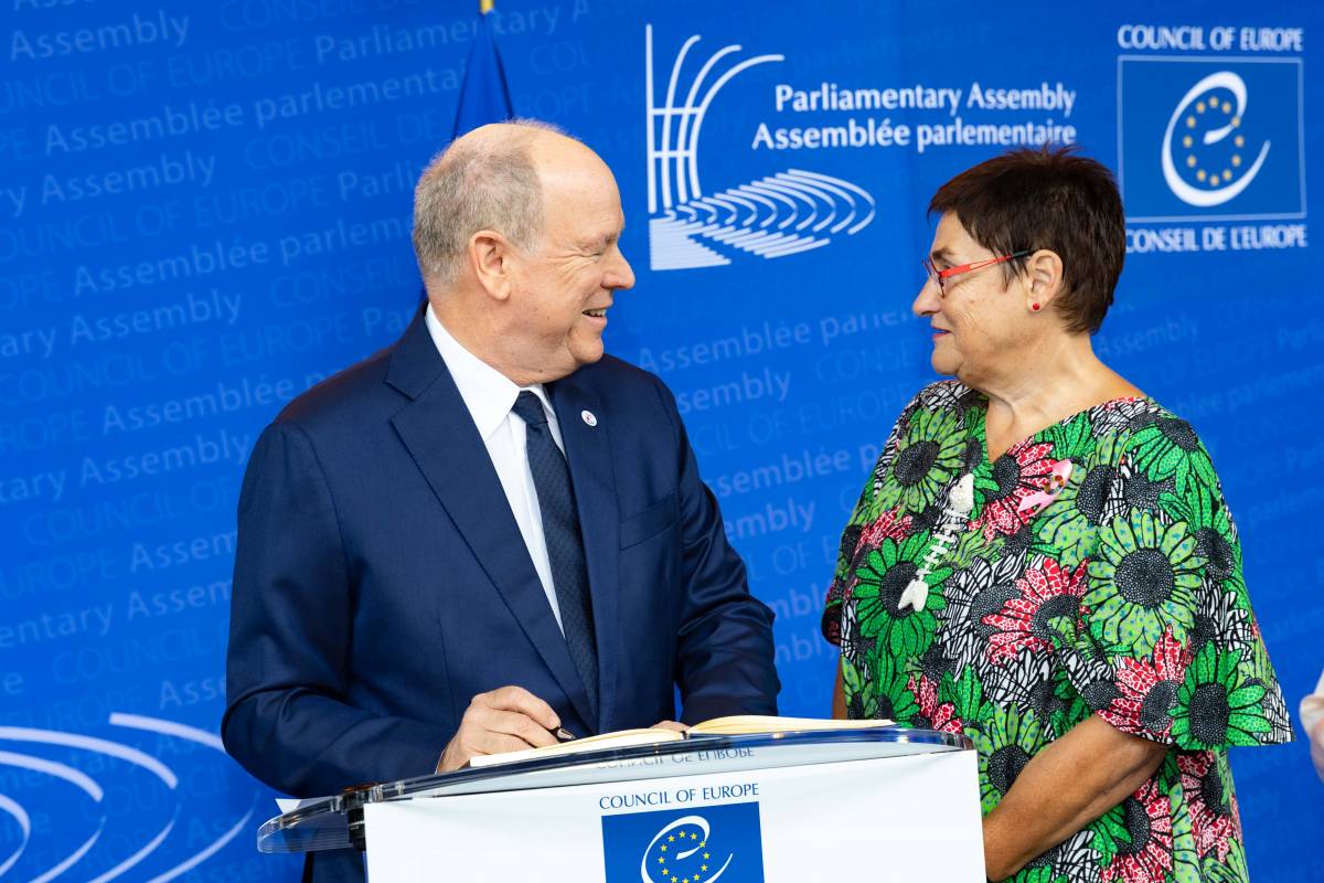 Prince Albert II visits Strasbourg and Speaks at Council of Europe’s Parliamentary Assembly