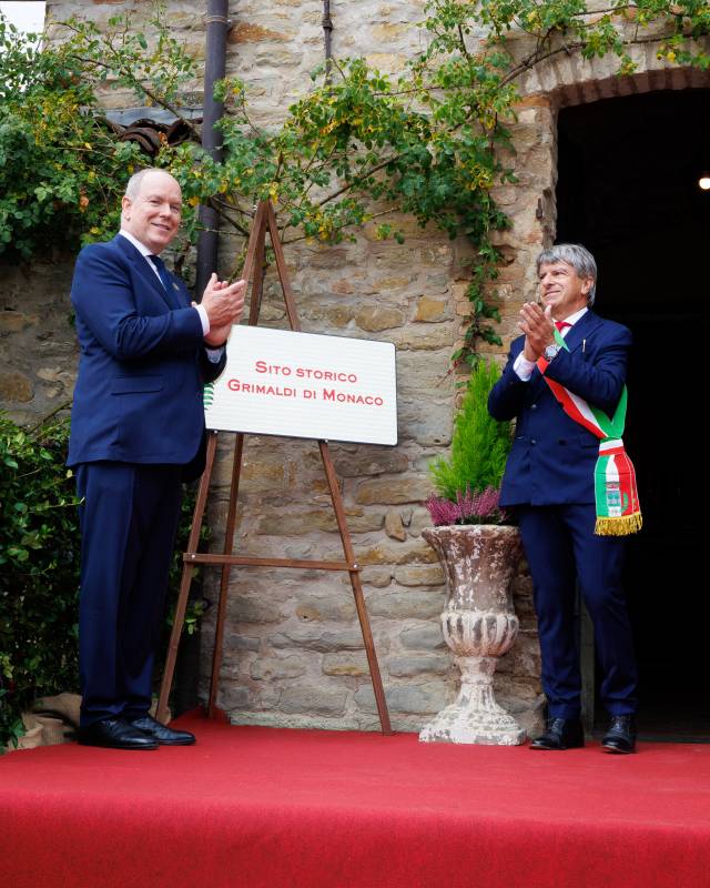 Prince Albert II makes Historic Visit to Piedmont in Italy
