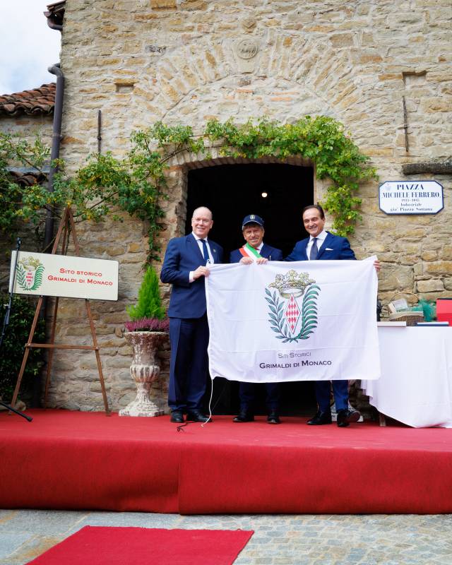 Prince Albert II makes Historic Visit to Piedmont in Italy