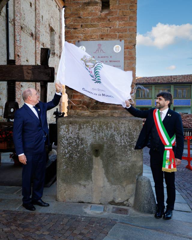 Prince Albert II makes Historic Visit to Piedmont in Italy