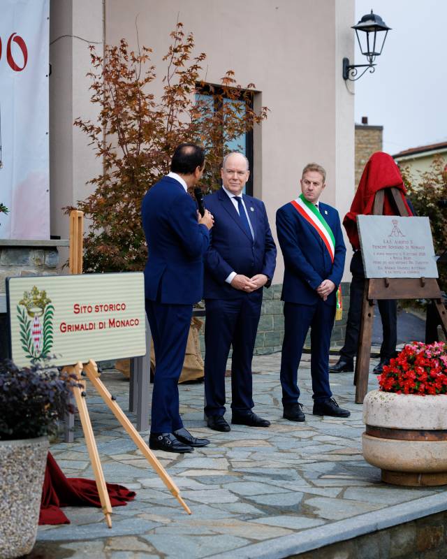 Prince Albert II makes Historic Visit to Piedmont in Italy