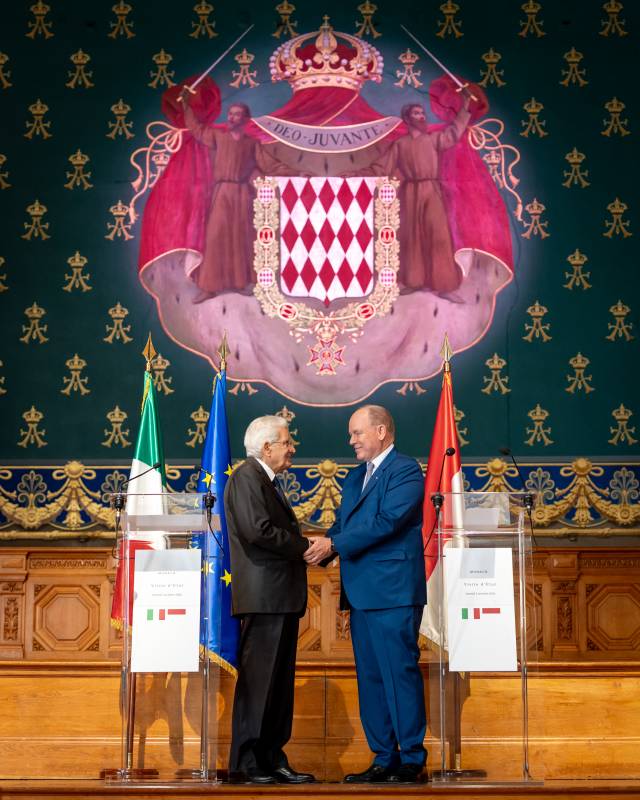 Historic First: Italy’s President Visits Monaco