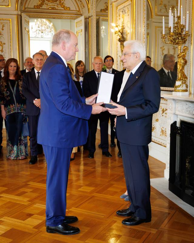 Historic First: Italy’s President Visits Monaco