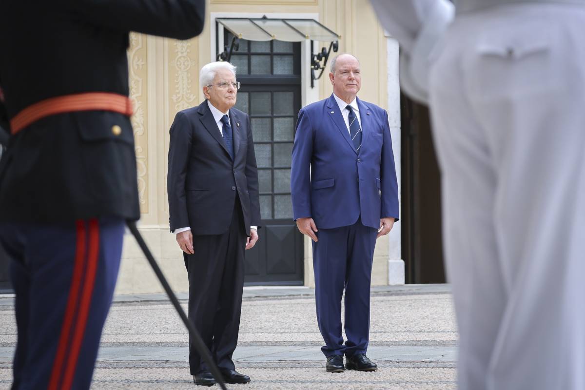 Prince Albert II Welcomes Italian President Mattarella for a Historic First in Monaco