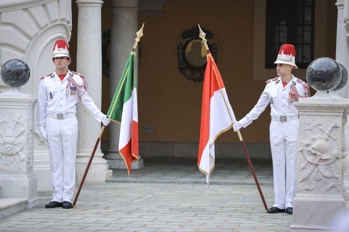 Prince Albert II Welcomes Italian President Mattarella for a Historic First in Monaco